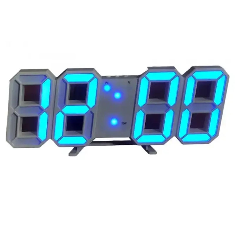 Часы настольные VST LY-1089 LED подсветка Blue (tf6981)