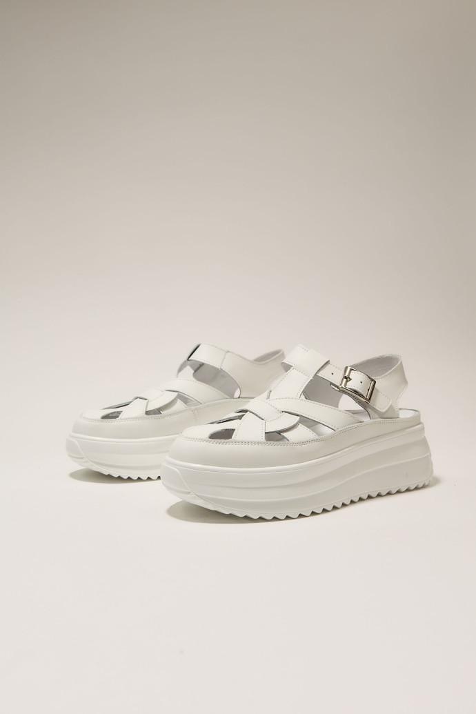 Сандалії жіночі ALLSY на платформі р. 42 Білий (195308) - фото 3 Сандалії жіночі ALLSY на платформі р. 42 Білий (195308) - фото 3