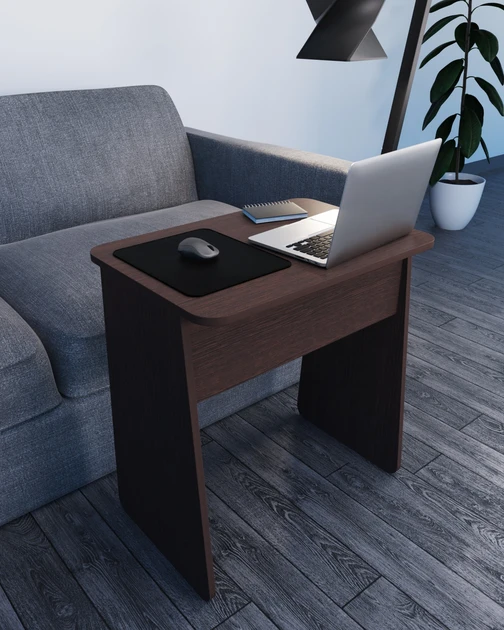 Стіл для ноутбука Kontinent 650х450х700 мм Венге Магія (27415674) - фото 3 Стіл для ноутбука Kontinent 650х450х700 мм Венге Магія (27415674) - фото 3