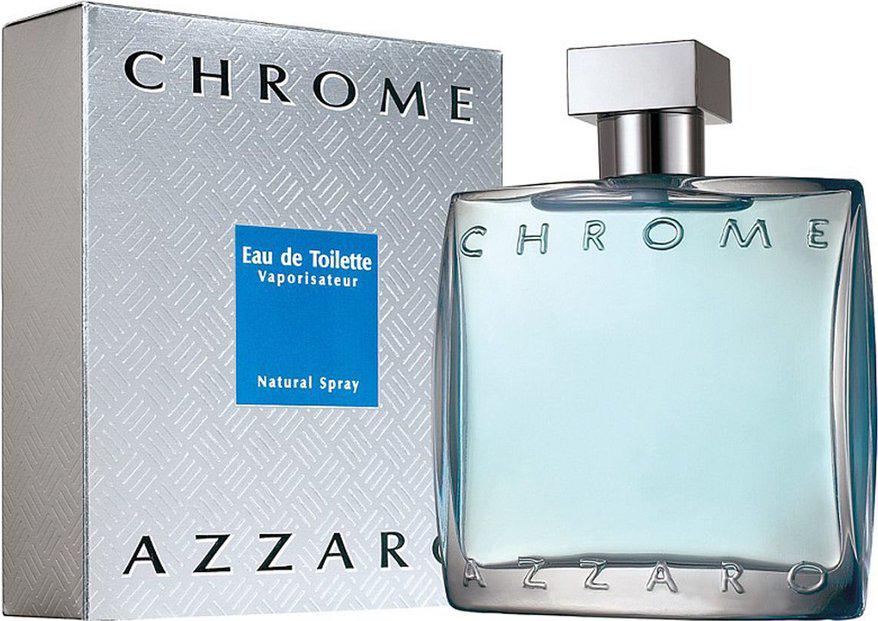 Туалетна вода для чоловіків Azzaro Chrome 100 мл (547) - фото 1 Туалетна вода для чоловіків Azzaro Chrome 100 мл (547) - фото 1