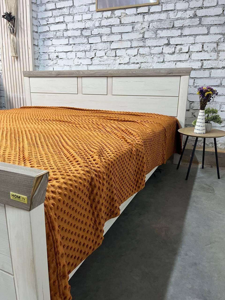 Плед флісовий 200х215 см Коричневий (Д-mur-flis-pled-001-03) - фото 2 Плед флісовий 200х215 см Коричневий (Д-mur-flis-pled-001-03) - фото 2