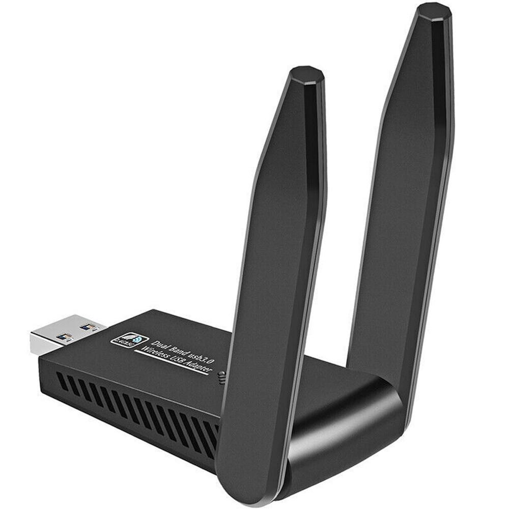 Адаптер сетевой USB Wifi Addap UWA-05 двухдиапазонная беспроводная сетевая карта 2,4/5 GHz 1300 Mbps - фото 4 Адаптер сетевой USB Wifi Addap UWA-05 двухдиапазонная беспроводная сетевая карта 2,4/5 GHz 1300 Mbps - фото 4