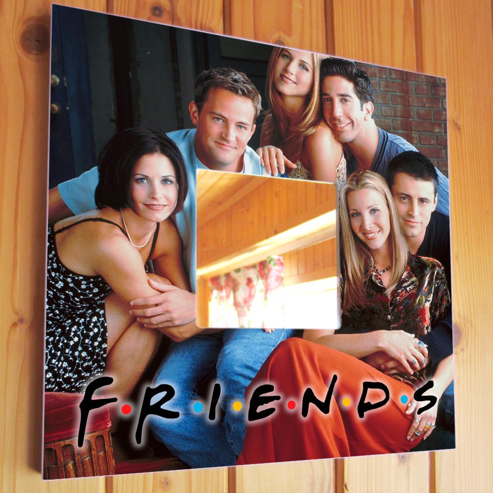 Зеркало декоративное Friends 260х260 мм (M00834)