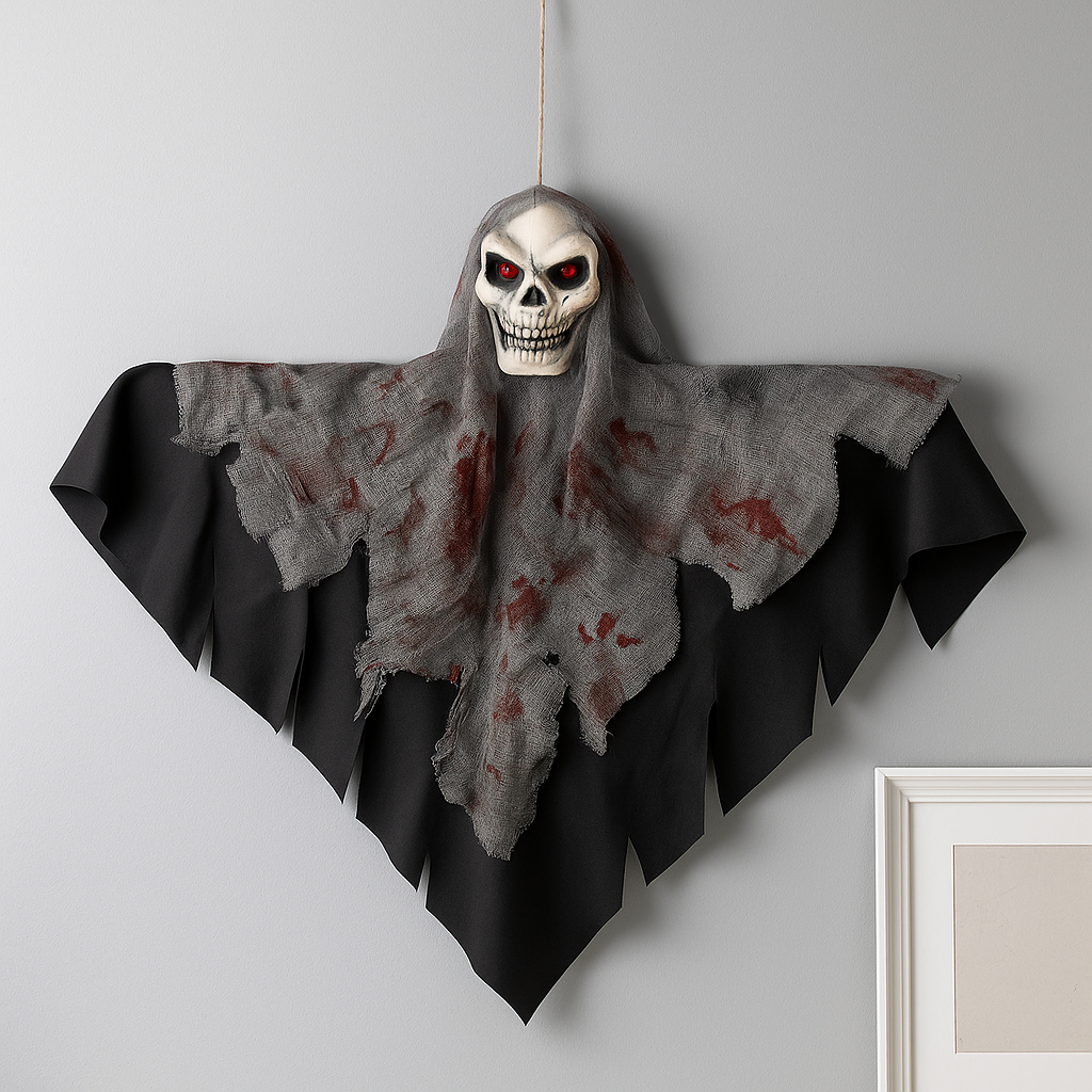 Декор хэллоуин Мрачный Жнец 65 см Черный