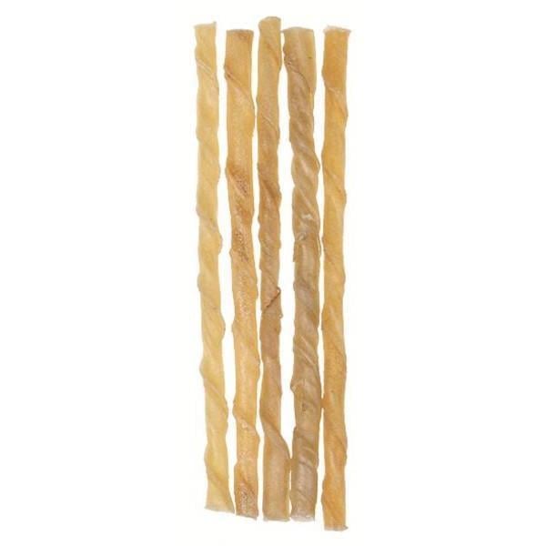 Лакомство для собак TatraPet Baff Стики из прессованной говяжьей кожи 4-6 мм 12,5 см 100 шт. (2145173473)