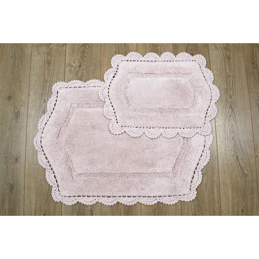 Набор ковриков Irya Hena pembe 60x90/40x60 см Розовый (svt-2000022238007) Набор ковриков Irya Hena pembe 60x90/40x60 см Розовый (svt-2000022238007)