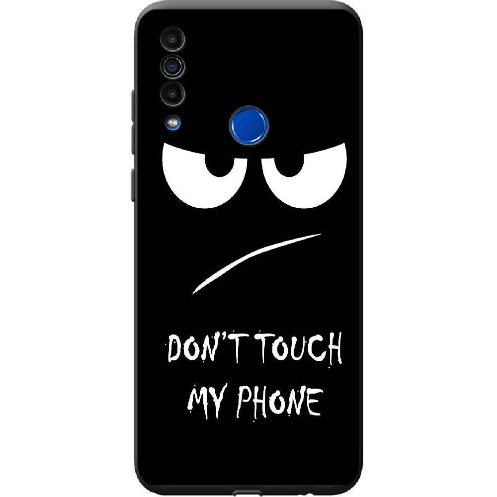 Чехол BoxFace Meizu M10 Don't Touch my Phone Черный силикон (40851-up535-40801)