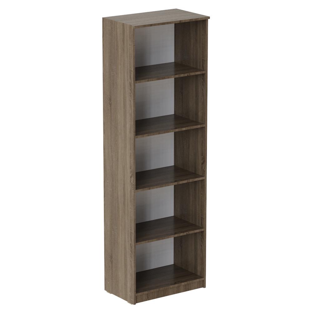 Шкаф Анжело Ferrum-decor на 5 полок 1900x600x380 мм ДСП 16 мм Дуб Сонома Трюфель (FRD-104975)