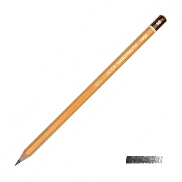 Карандаш чернографитный Koh-i-noor 1500 5V (44842)