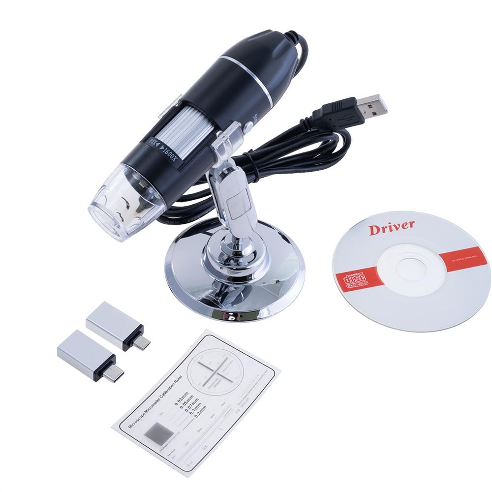 Микроскоп Delta Optical USB X4D-500X/1000X/1600X (8-22-48123)