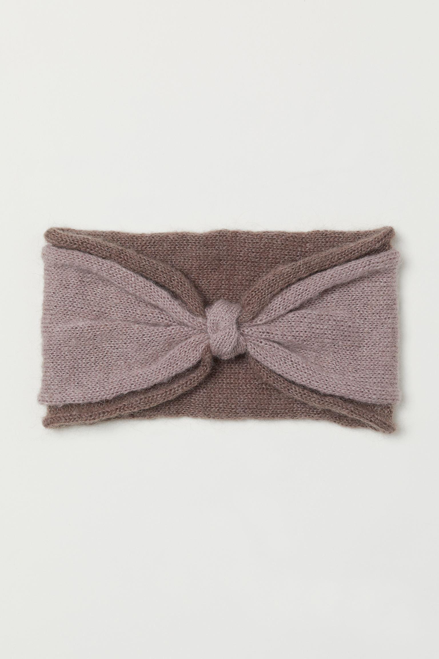 Повязка H&M One Size Темно-бежевый (2710532851)