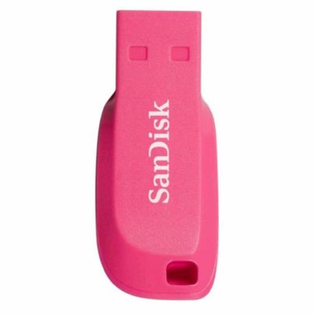 Flash SanDisk USB 2.0 Cruzer Blade 16Gb Pink (29caa1-15219)