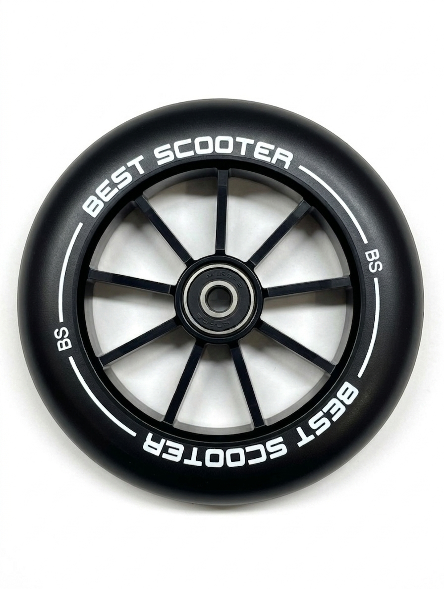 Колесо на трюковой самокат Best Scooter металл 120 мм Черный (VL-LZ013)