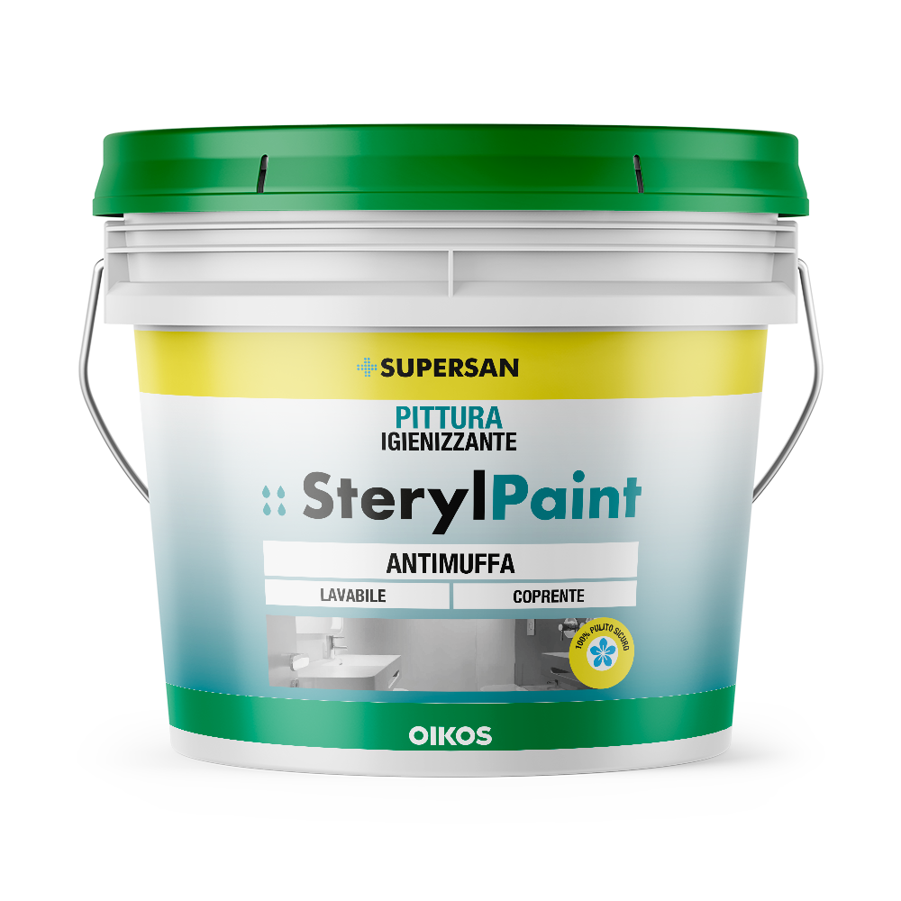 Стерилизатор для поверхности водный Oikos STERYLPAINT 1 л (2493479326)