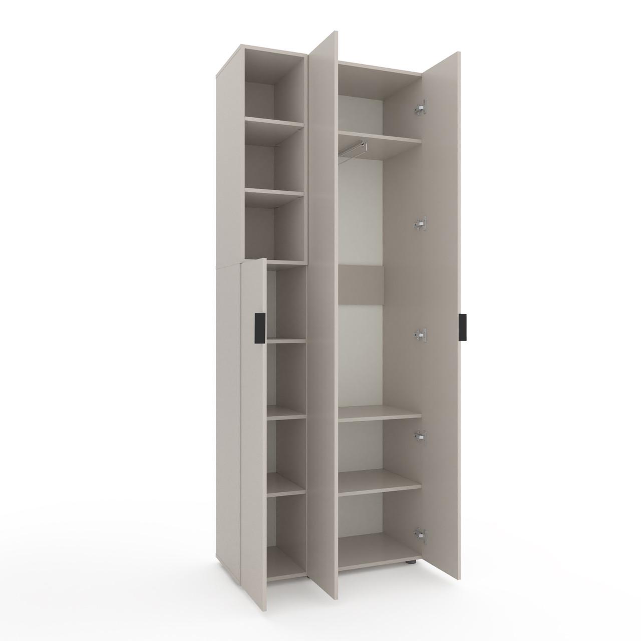 Шафа Metkas Home A003L ЛДСП 900x420x2300 мм Кашемір