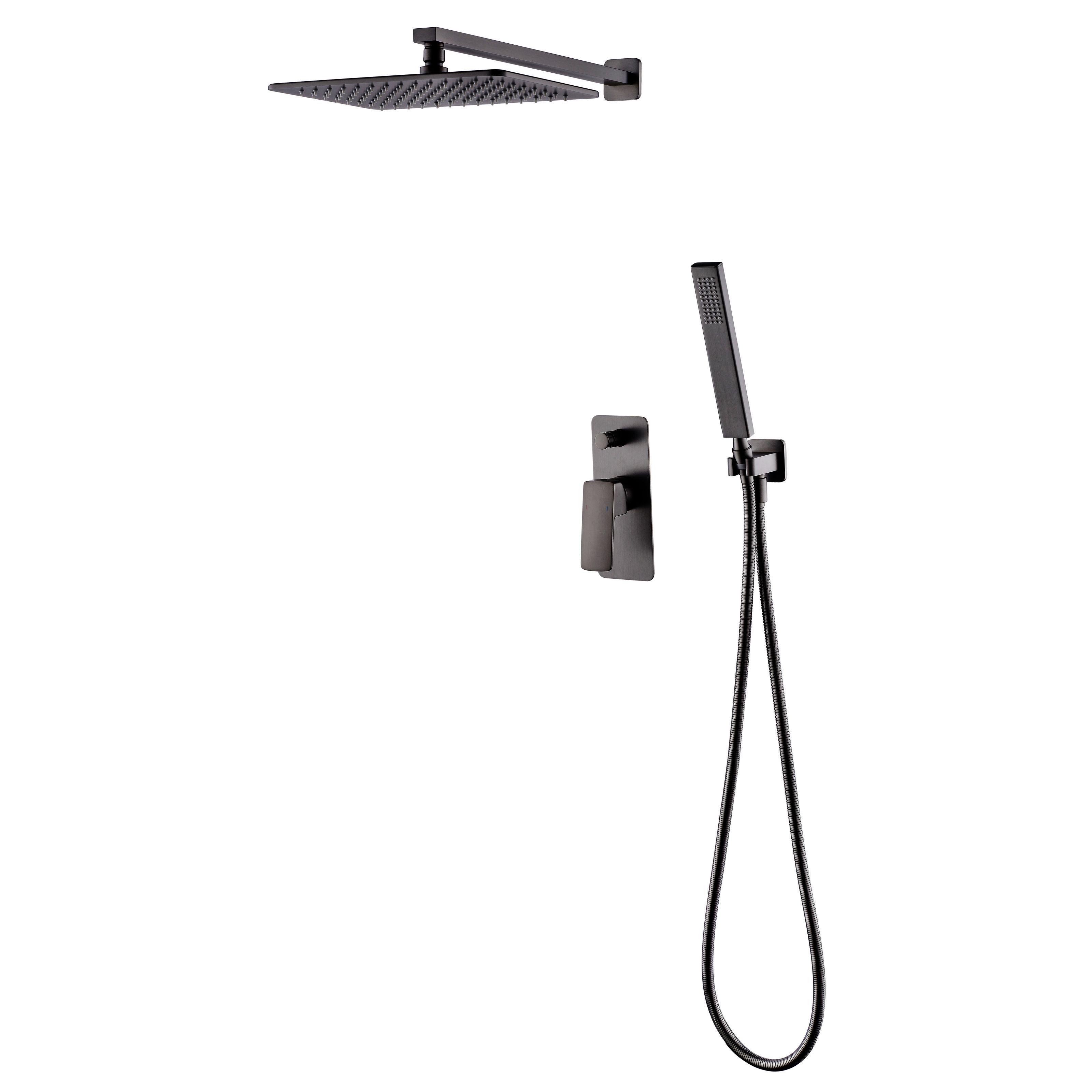 Душова система прихованого типу Imprese GRAFIKY ZMK041807110 Чорний (112357)