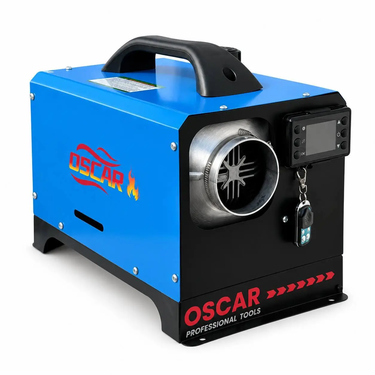 Обогреватель дизельный Oscar POWER 8 кВт для автомобиля и помещений 12/24/220V с дисплеем/пультом Синий (M1273)