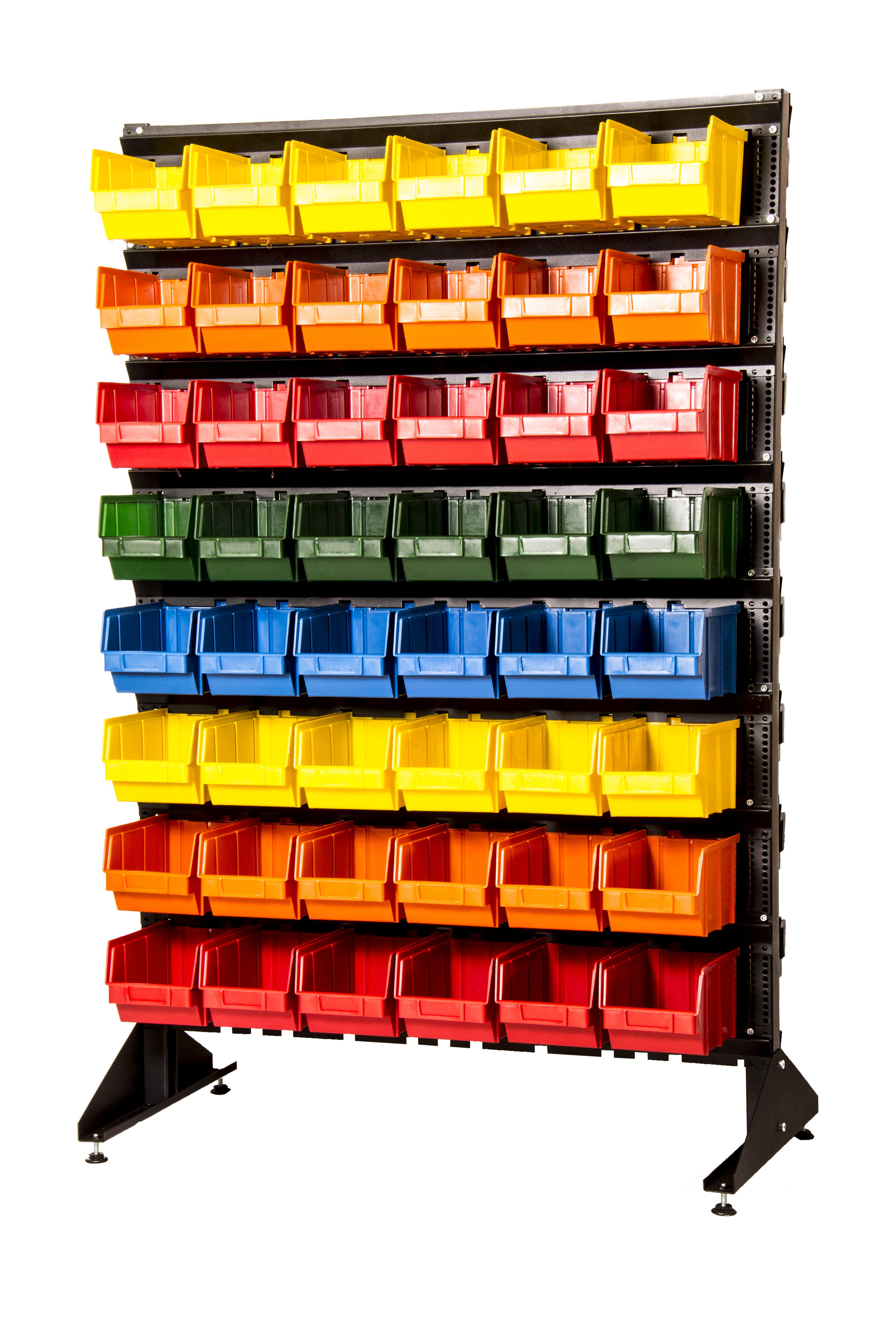 Стелаж двосторонній із ящиками під запчастини (1015) - фото 3