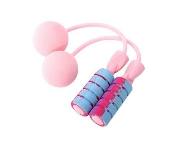 Скакалка Ocon для занятий спортом беспроводная Розовый (888-21)