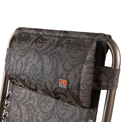 Кресло-шезлонг раскладной ПВХ 200х68х58 см Темно Коричневый (8009-1WS) - фото 3