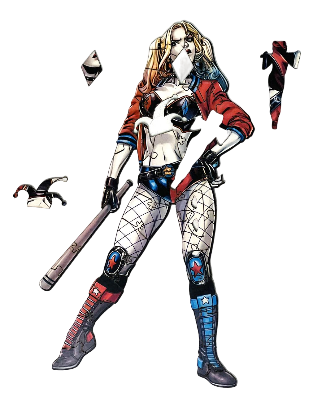 Пазл фигурный Max Woody Harley Queen A4 24 детали