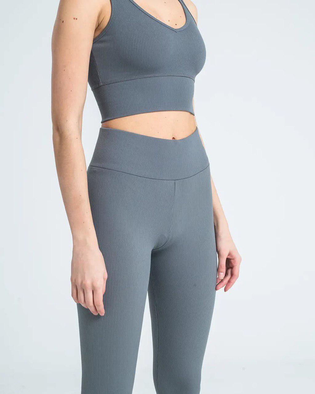 Лосини жіночі LADY HUREM 2247 рубчик широкий утягуючий пояс XL Сірий (1525) - фото 2 Лосини жіночі LADY HUREM 2247 рубчик широкий утягуючий пояс XL Сірий (1525) - фото 2