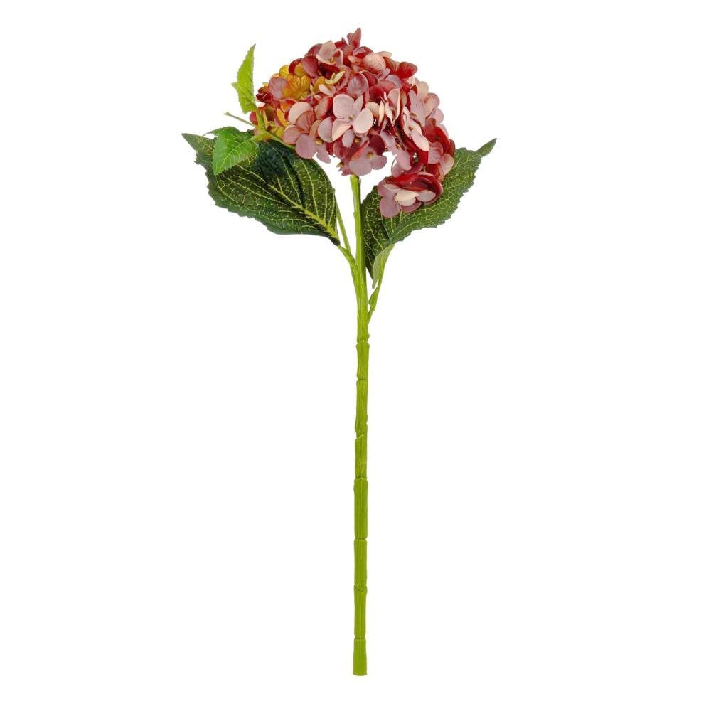 Букет Гортензия крупнолистная 45 см Бордовый (8114-002)