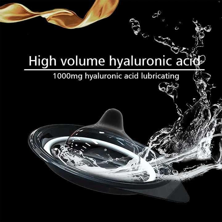 Презервативы гладкие ультратонкие OLO Ice and Fire Ваниль с двойной смазкой M 0,01 мм 51-54 мм 10 шт. (K000841) - фото 4