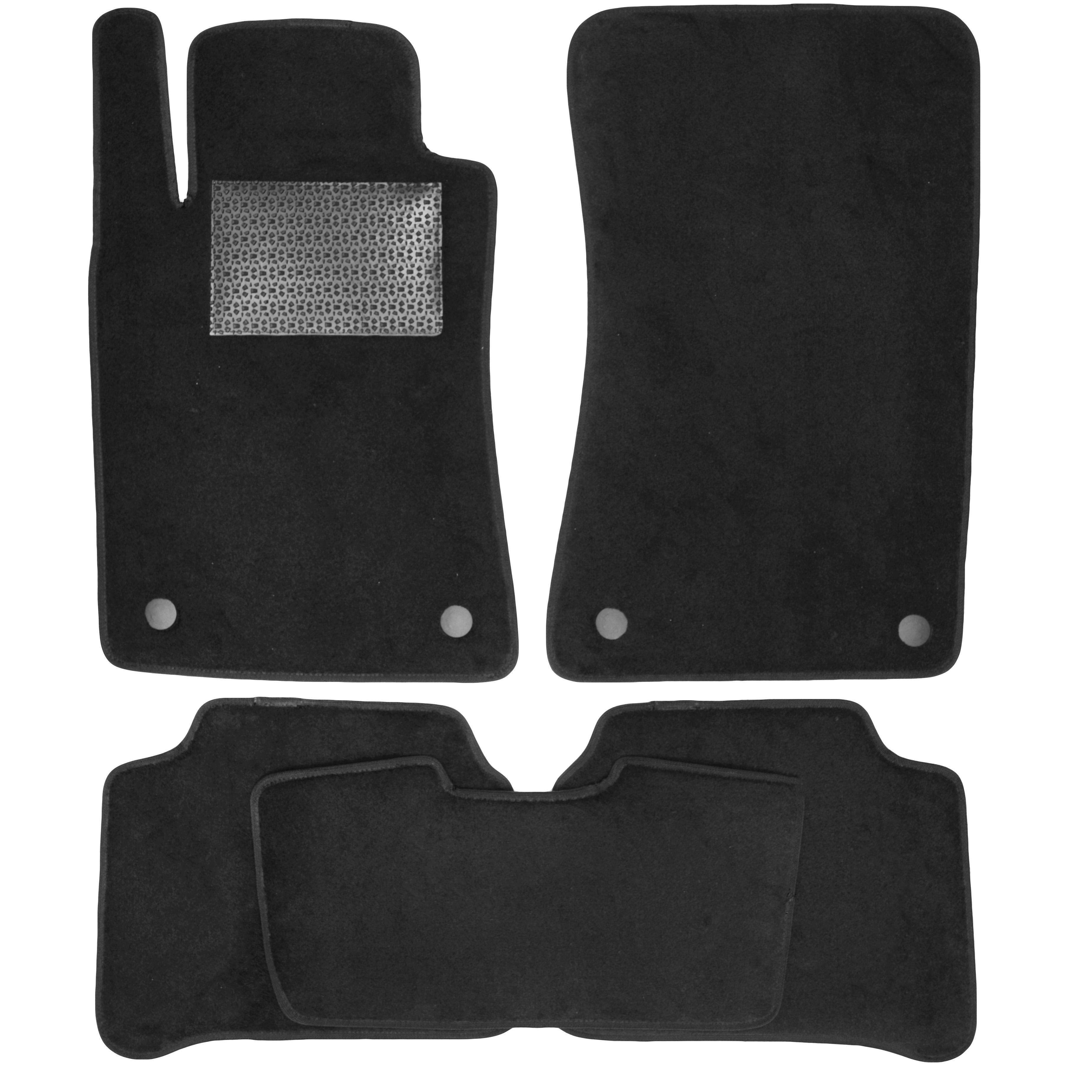 Коврики в салон для Mercedes E-Class W211 '02-09 текстильные Черный (167069)