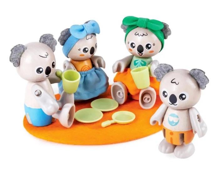 Деревянный набор Hape Семья коал E3528