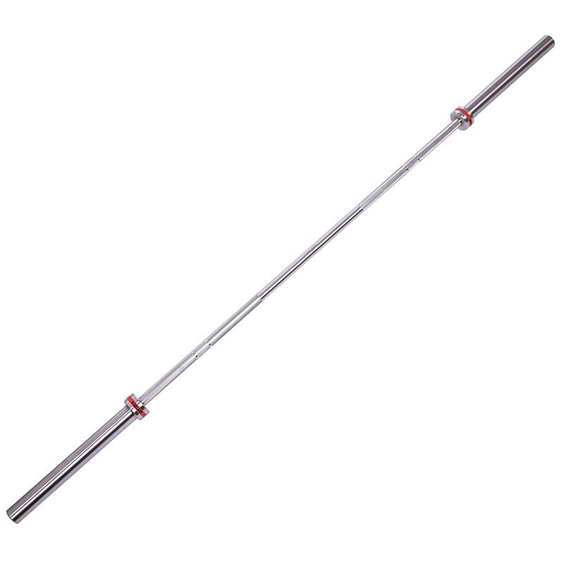 Гриф для штанги TA-7235 прямой для кроссфита Серебряный (58363093)