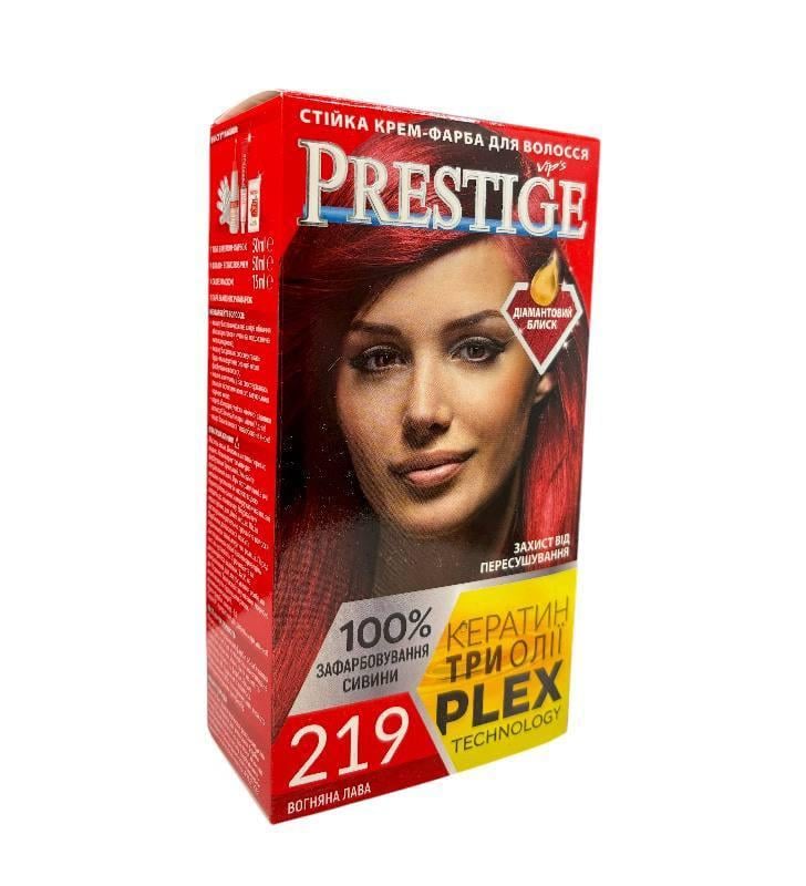 Краска для волос Prestige 219 Огненная лава