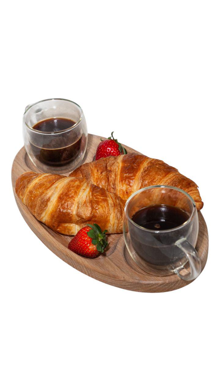 Підставка дерев'яна під дві чашки та десерт 35х20х2 см (DM-01) - фото 4 Підставка дерев'яна під дві чашки та десерт 35х20х2 см (DM-01) - фото 4