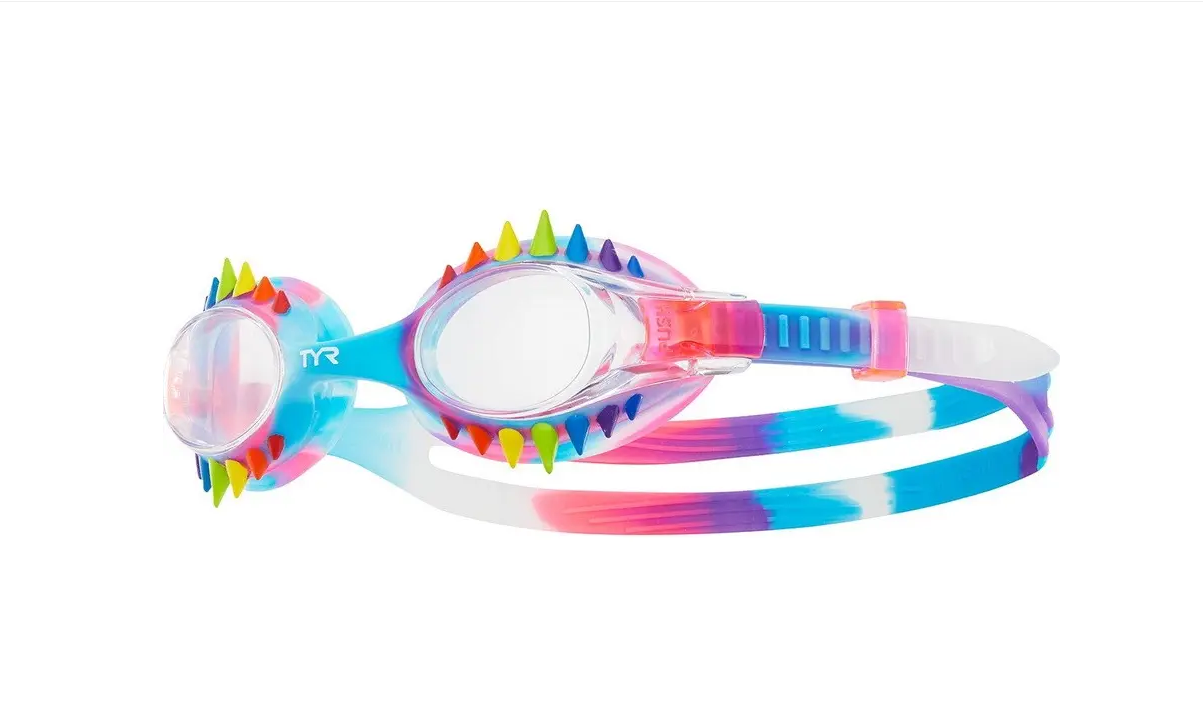 Очки для плавания TYR Swimple Spike Tie Dye Kids Rainbow/Pink/Purple LGSPKTD-973