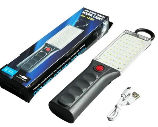 Ліхтар для СТО ZJ-1258 з гачком магнітом акумуляторний (1752205028)