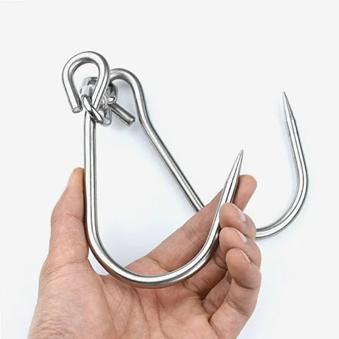 Комплект крюков для мяса AN00492-1 для забоя обработки и хранения продуктов - фото 4 Комплект крюков для мяса AN00492-1 для забоя обработки и хранения продуктов - фото 4