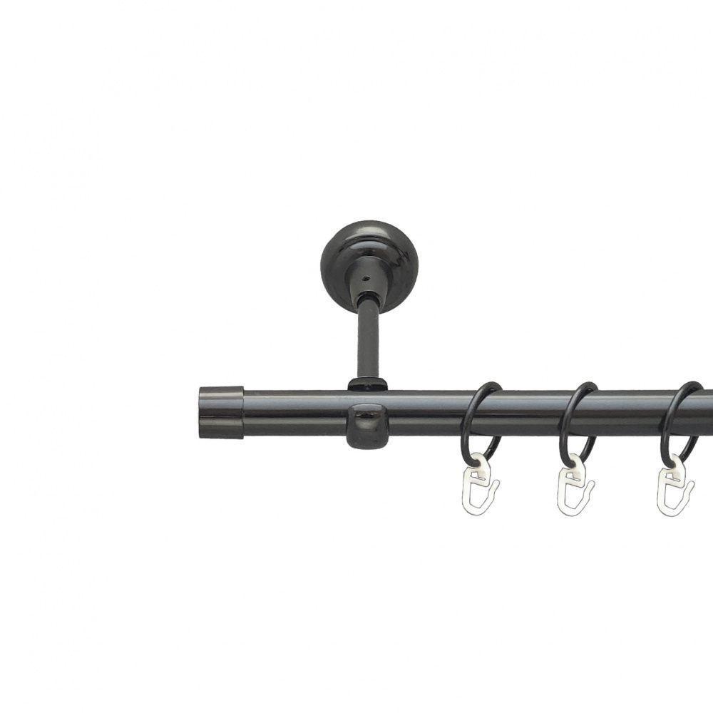 Карниз Orvit Заглушка однорядный гладкий 19 мм 240 см Оникс (00-00014795)