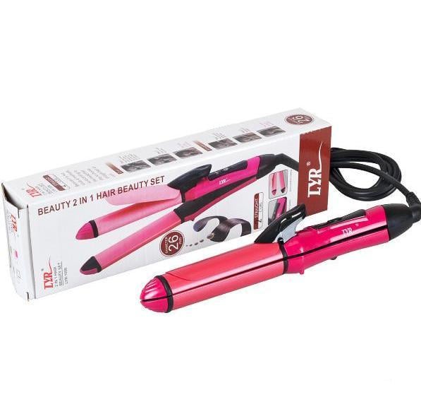 Плойка-утюжок для волос Nova NHC-2009 2в1 (3388)