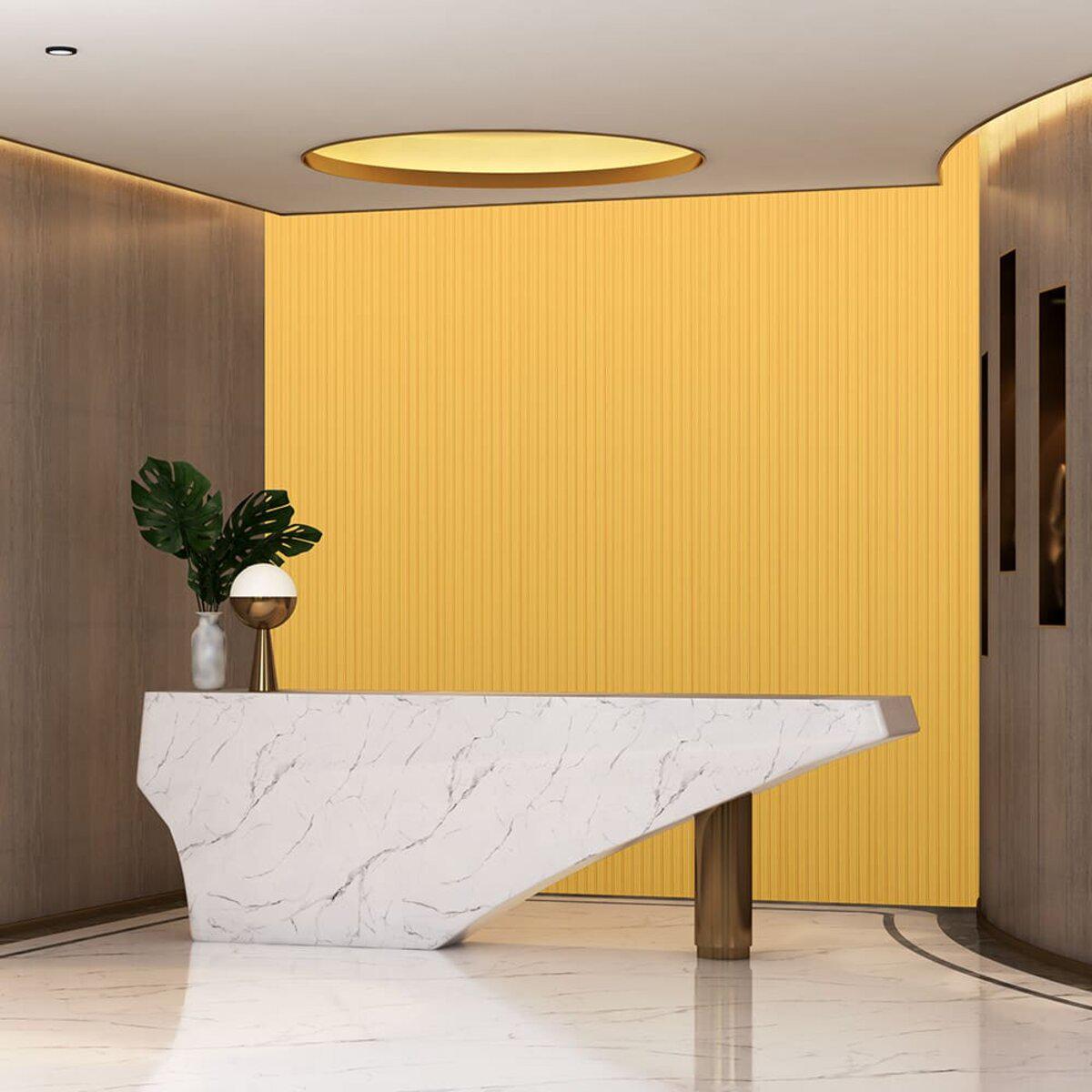 Панель-рейка в рулоні 2900х350х6 мм Золотий (SW-00002069) - фото 6 Панель-рейка в рулоні 2900х350х6 мм Золотий (SW-00002069) - фото 6