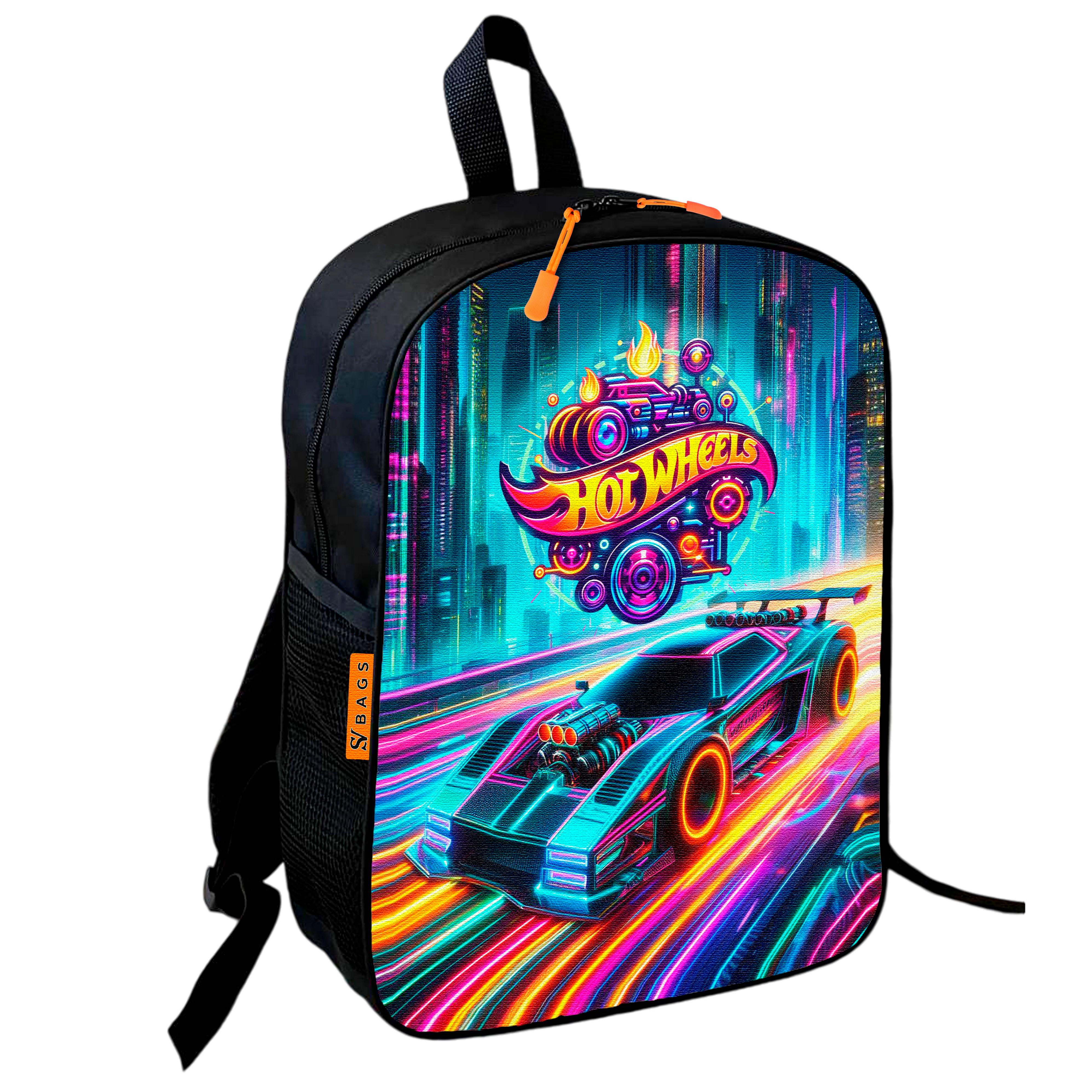 Школьный рюкзак детский Hot Wheels для мальчика 36х27 см (0749)