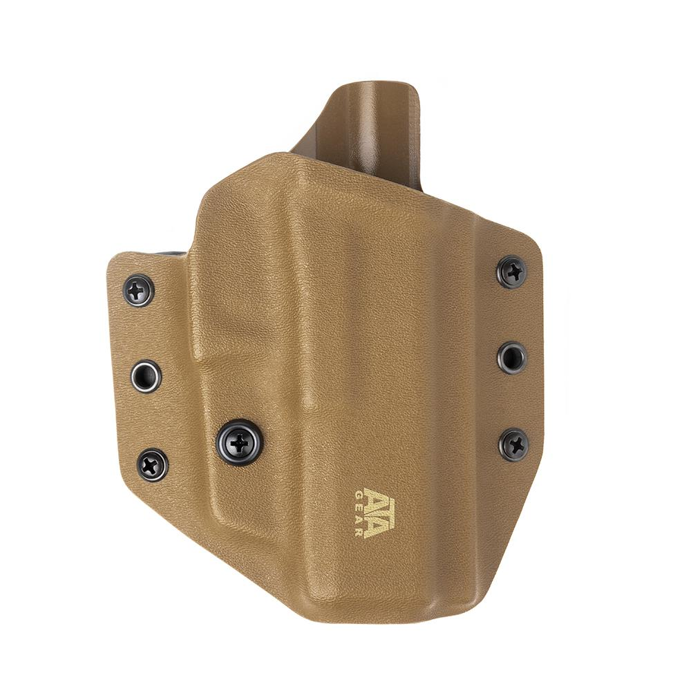 Кобура внутрипоясная ATA-Gear Hit Factor v.1 GLOCK 17/22/47 Coyote Brown (HF1GL17R-CB) - фото 3 Кобура внутрипоясная ATA-Gear Hit Factor v.1 GLOCK 17/22/47 Coyote Brown (HF1GL17R-CB) - фото 3
