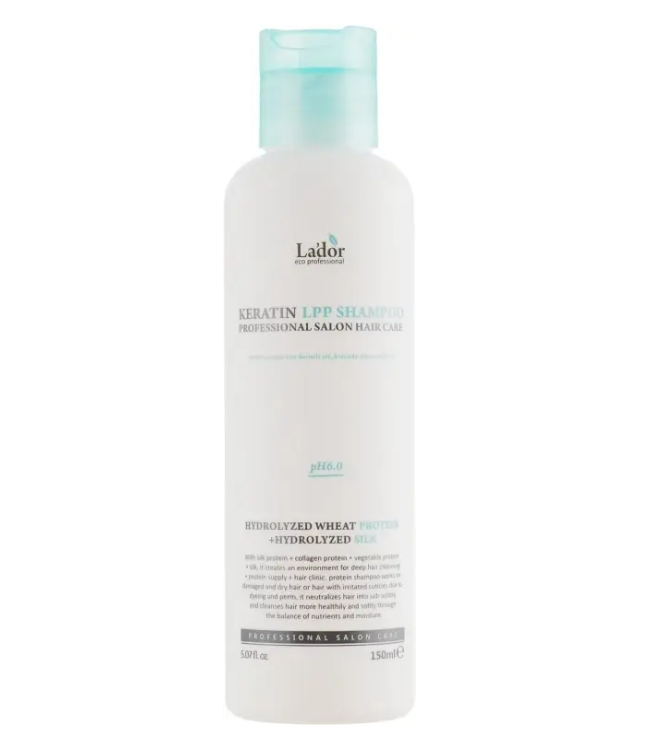 Шампунь кератиновий безсульфатний La'dor Keratin LPP Shampoo 150 мл Шампунь кератиновий безсульфатний La'dor Keratin LPP Shampoo 150 мл