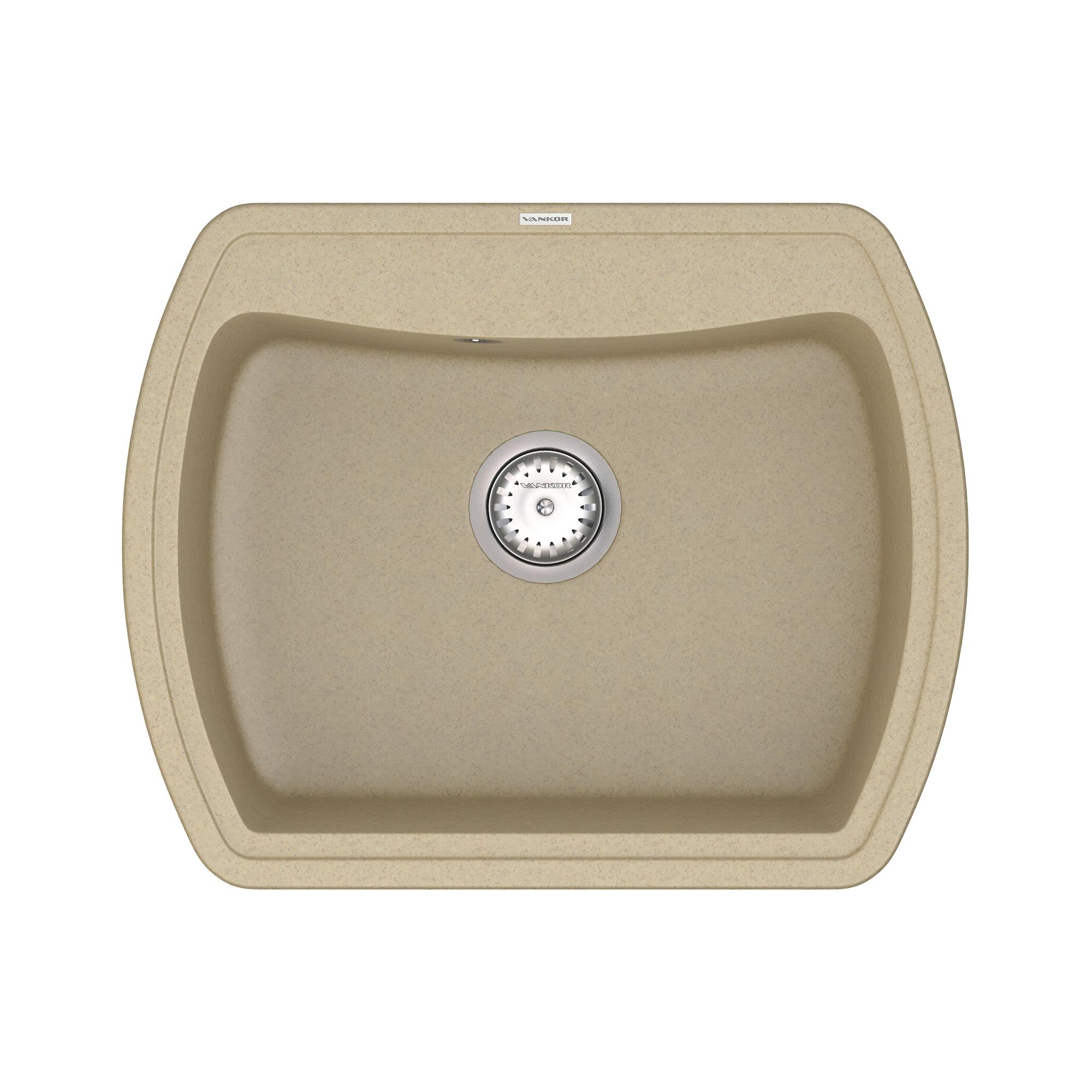 Мойка для кухни Vankor Norton NMP 01.63 + сифон Vankor Safari (74891)