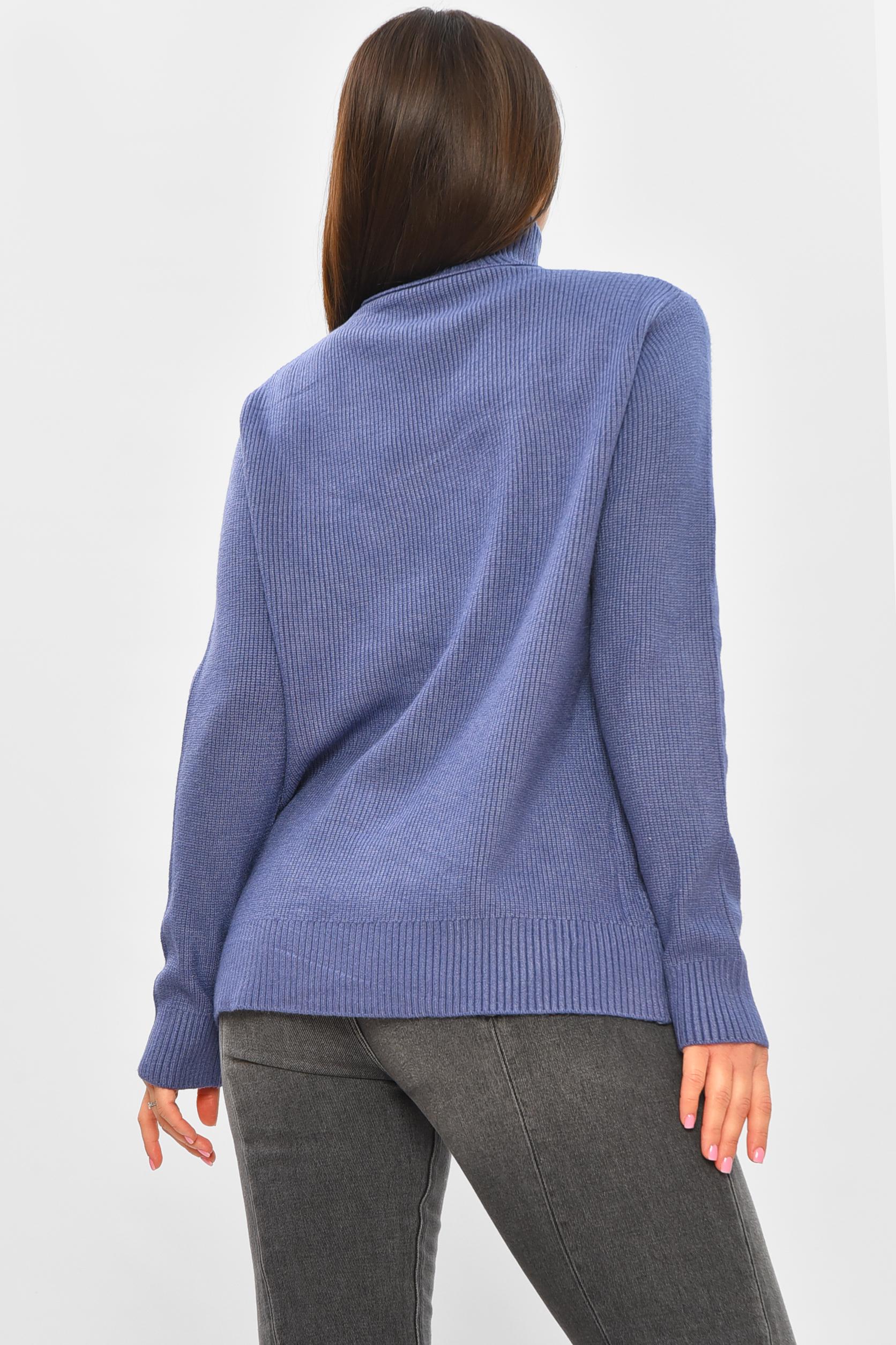 Светр жіночий 206579 однотонний L-XL Синій (206579_!335335_46-48) - фото 3 Светр жіночий 206579 однотонний L-XL Синій (206579_!335335_46-48) - фото 3