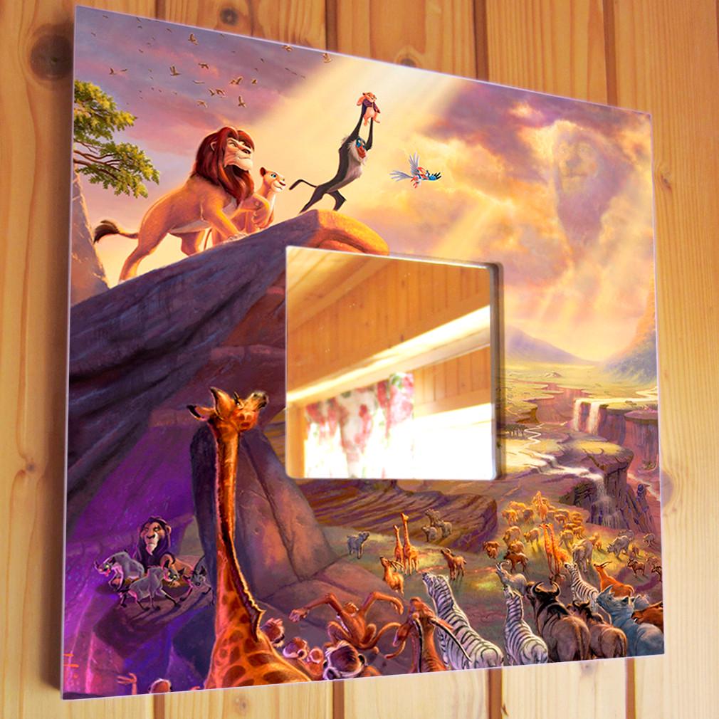 Зеркало декоративное The Lion King Дисней 260х260 мм (M03527) Зеркало декоративное The Lion King Дисней 260х260 мм (M03527)
