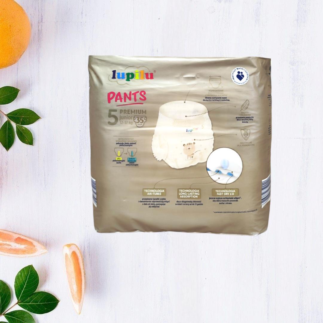 Підгузки-трусики Lupilu Premium 5 Junior 12-17 кг 35 шт. - фото 2 Підгузки-трусики Lupilu Premium 5 Junior 12-17 кг 35 шт. - фото 2