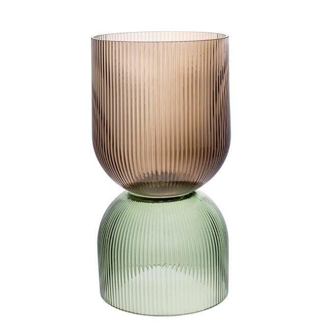 Ваза стеклянная Flora 31,5 см Carol (DR015187)