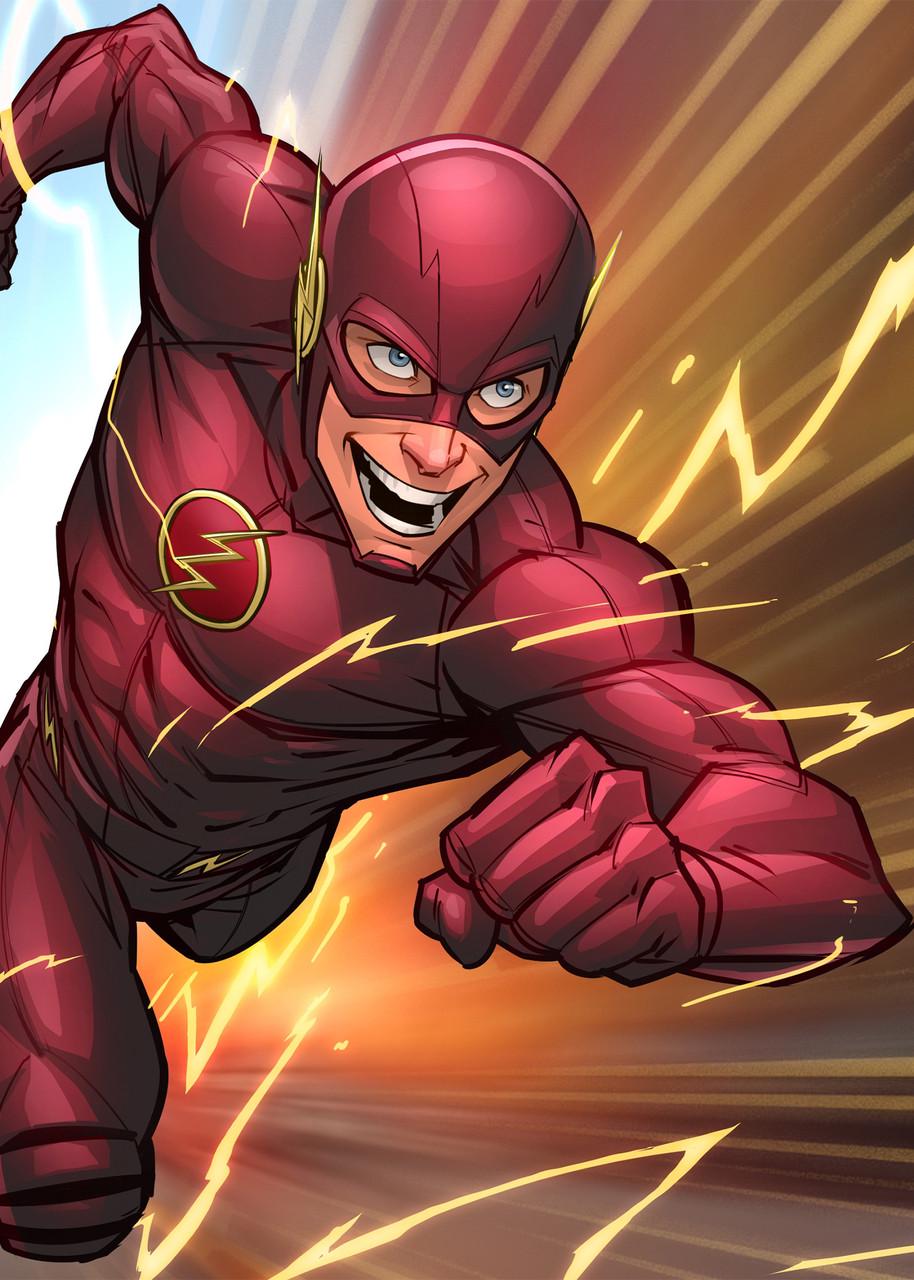 Картина GeekLand The Flash Smile 60х40 см (TF 09.078)