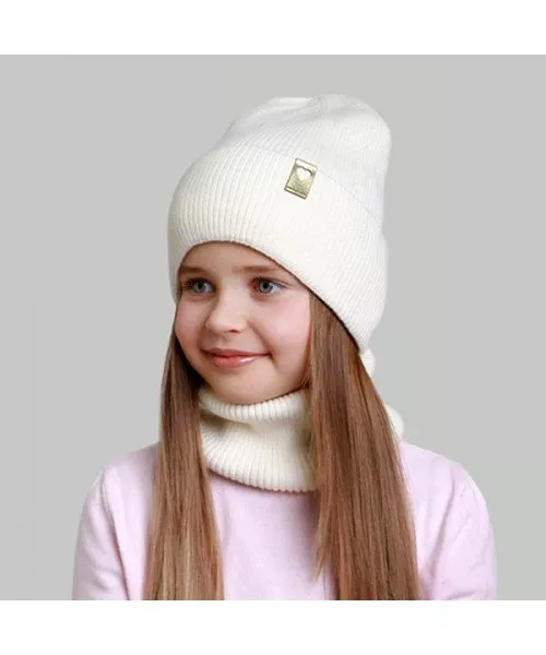Шапка детская Elf Эльза р. 50 Молочный (OK002400)