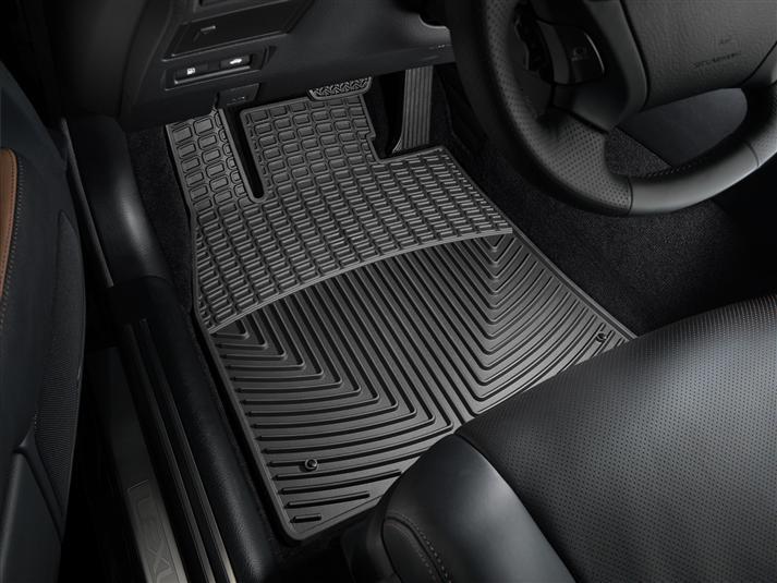 Коврики автомобильные передние резиновые WeatherTech W175 Lexus LS 2007-2010 Черный (1401363199)